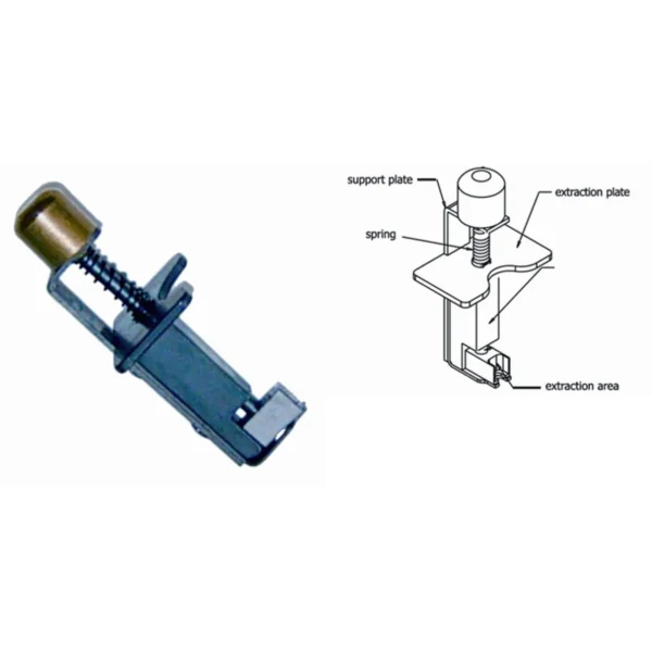 Entriegelungswerkzeug von SUHNER SMPX SERIES geraden Steckern, Werkzeuglänge 77 mm – CP-EES-20