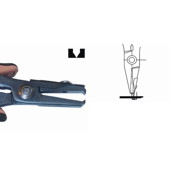 Ideal für schwer erreichbaren Stellen. Klingenstärke 5,0 mm. Werkzeuglänge 147 mm. Kupferdraht 1,3… – CP-TR5000WD