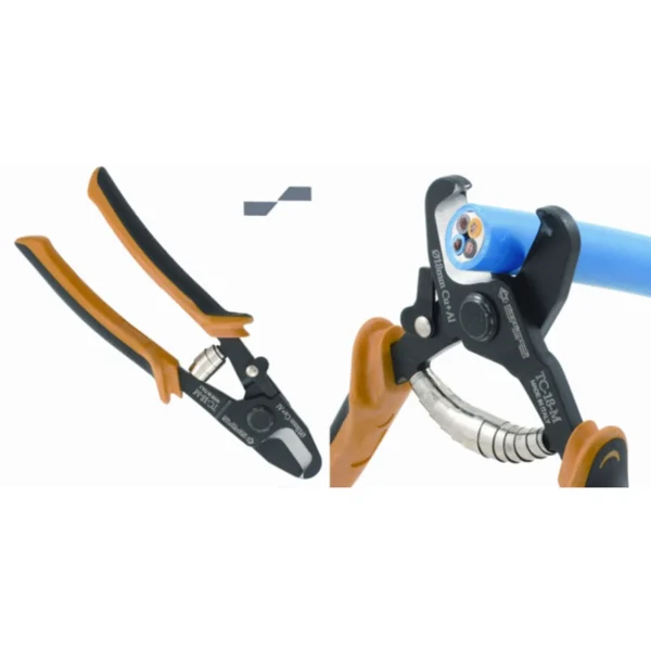 Für Arbeiten mit Elektrokabeln max. Ø 18 mm, Kupfer + Aluminium, Länge 180 mm – CP-TC-18