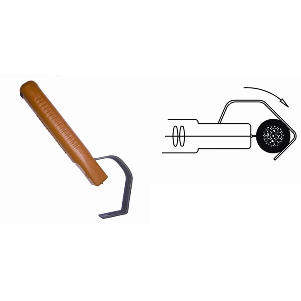 Kabelstripper mit verstellbarer Klinge für 35-50 mm Kabel, Werkzeuglänge 170 mm – CP-SC6-ST