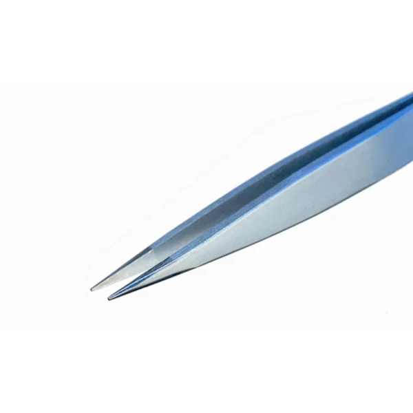 Pinzette mit flachen, breiten Spitzen, Länge 120 mm – CP-00