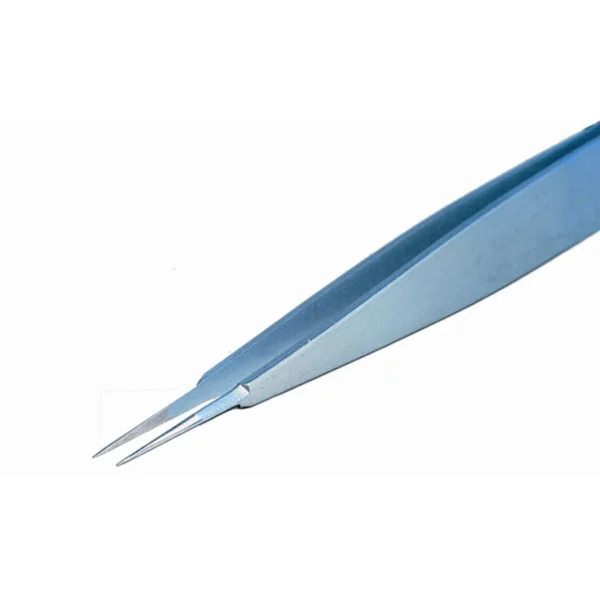 Pinzette mit sehr feinen Spitzen, ideal für Uhrmacherarbeiten, Länge 120 mm – CP-0A