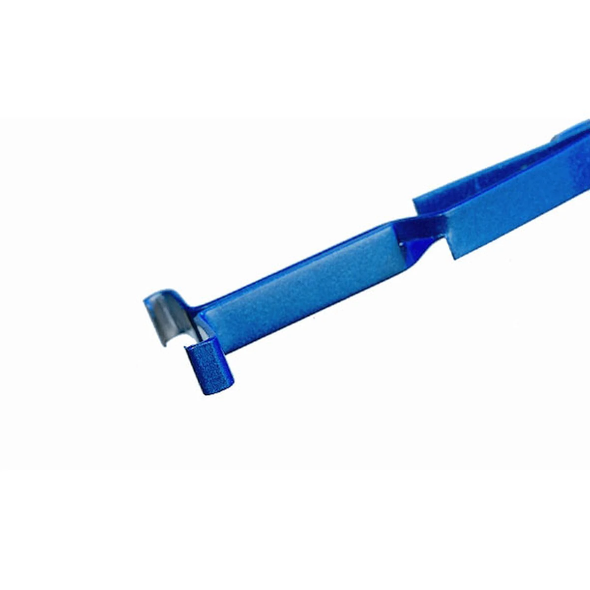 Pinzette mit grossen, flachen Spitzen zum Entfernen von Dips (Schaltstiften), 40 mm, Länge 140 mm – CP-31D-40