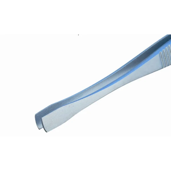 Pinzette für das Arbeiten mit flachen Bauteilen, Länge 145 mm – CP-574