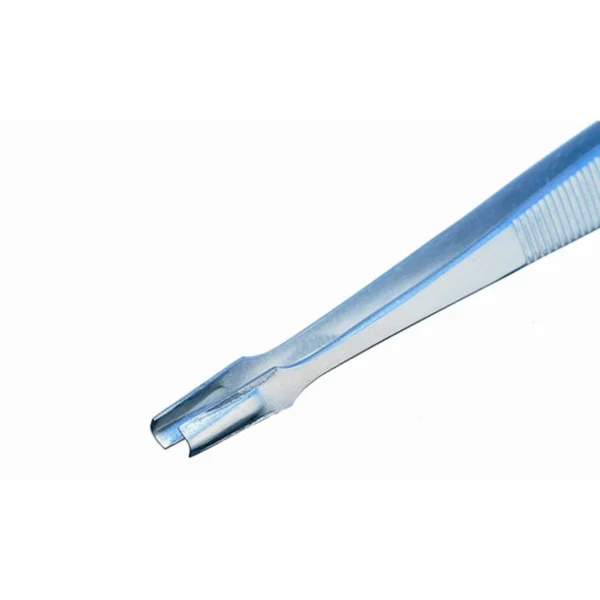 Pinzette zum Arbeiten mit Bauteilen in Senkrechtstellung, Länge 145 mm – CP-577