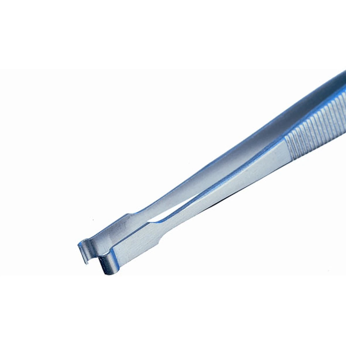 Pinzette für das Arbeiten mit 2 mm-Ø grossen, runden Bauteilen, Länge 120 mm – CP-578