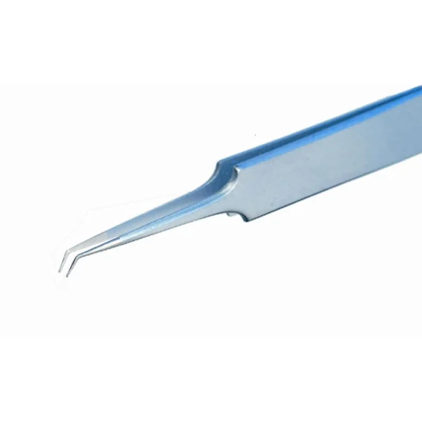 Pinzette mit sehr feinen und scharfen Spitzen, 40° abgewinkelt, ideal für Arbeiten mit… – CP-5B