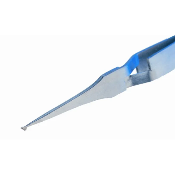 Pinzette mit schrägen Spitzen, zum Greifen von Chips und SMD-Komponenten, Länge 120 mm – CP-102R