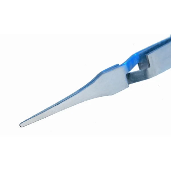 Pinzette mit abgerundeten, abgewinkelten Spitzen, Länge 120 mm – CP-2AR